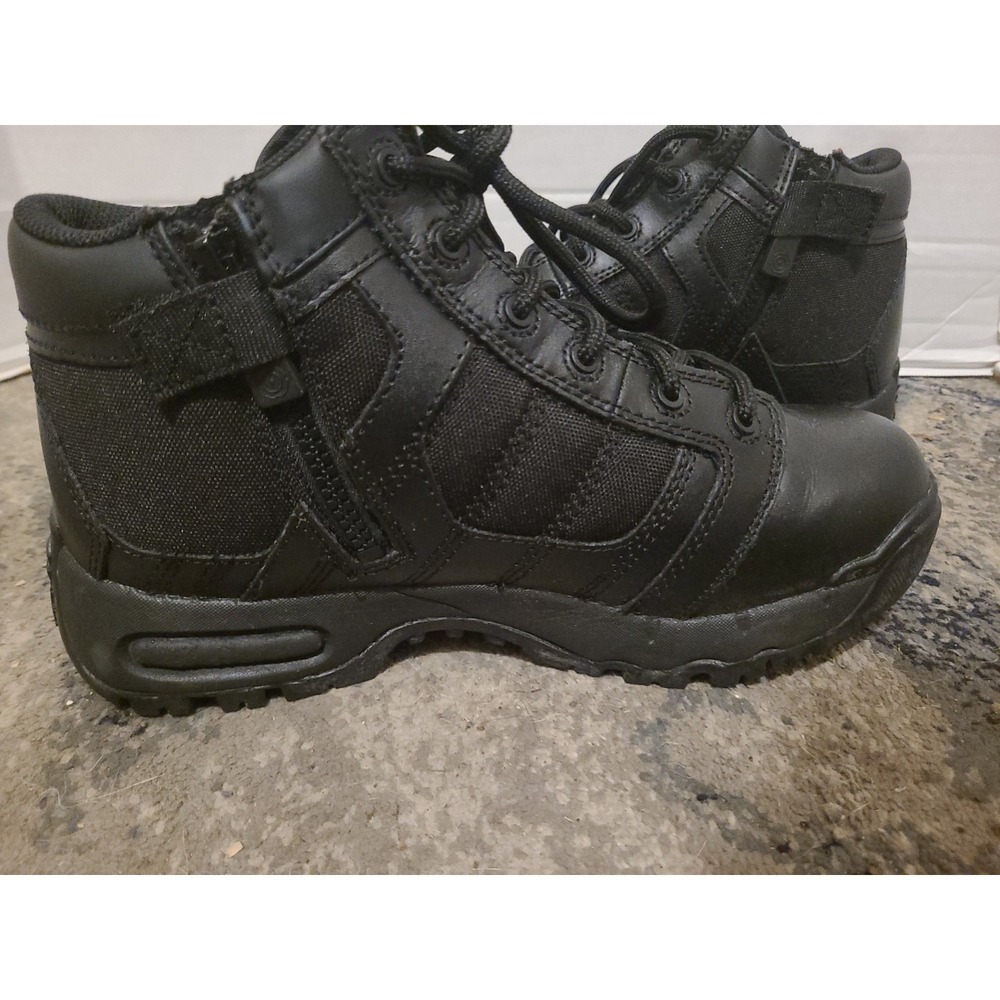 Original SWAT Metro Air 5" Side Zip Tactical Boots Mens Leather Military - 8 - Picture 7 of 16